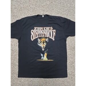 Vintage Y2K John Kay & Steppenwolf Born To Be Wild Concert T-Shirt Size XL